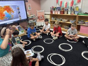 Preschoolers in Class